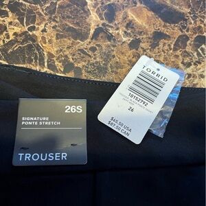 Torrid signature black dress pants READ FOR SIZE